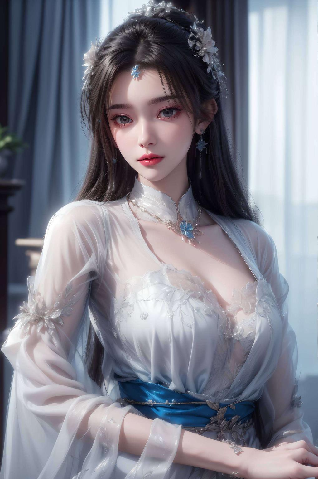 高清护眼李慕婉锁屏壁纸