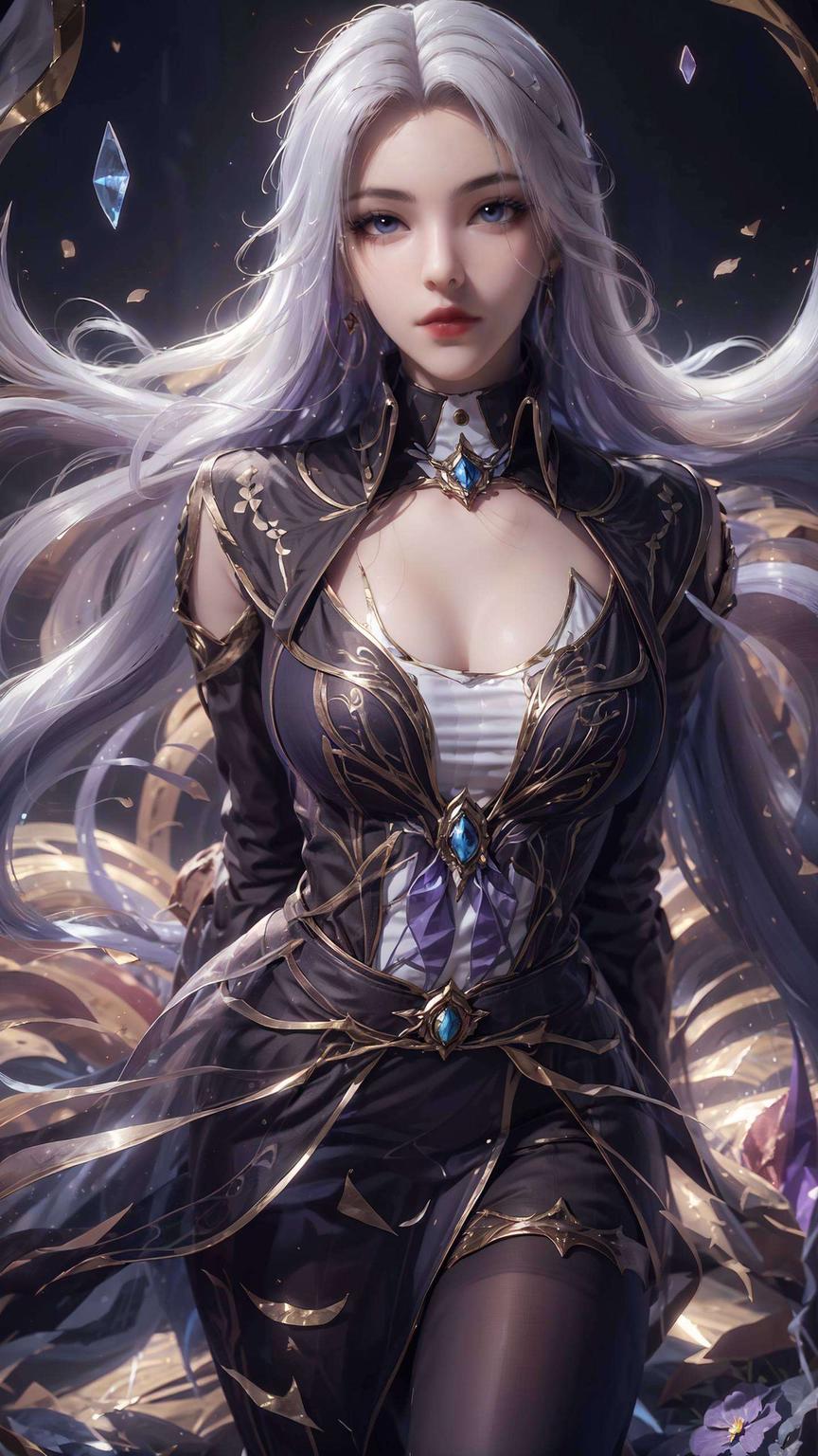 凌落宸剑眉星目英气逼人