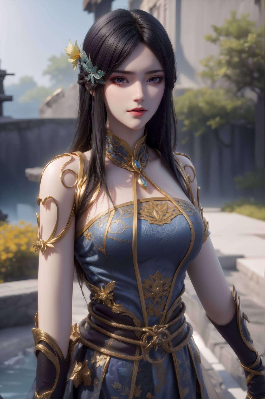 【超清晰古风平板壁纸】每一帧都是柳菲舞动的倩影古典韵味与现代科技完美融合