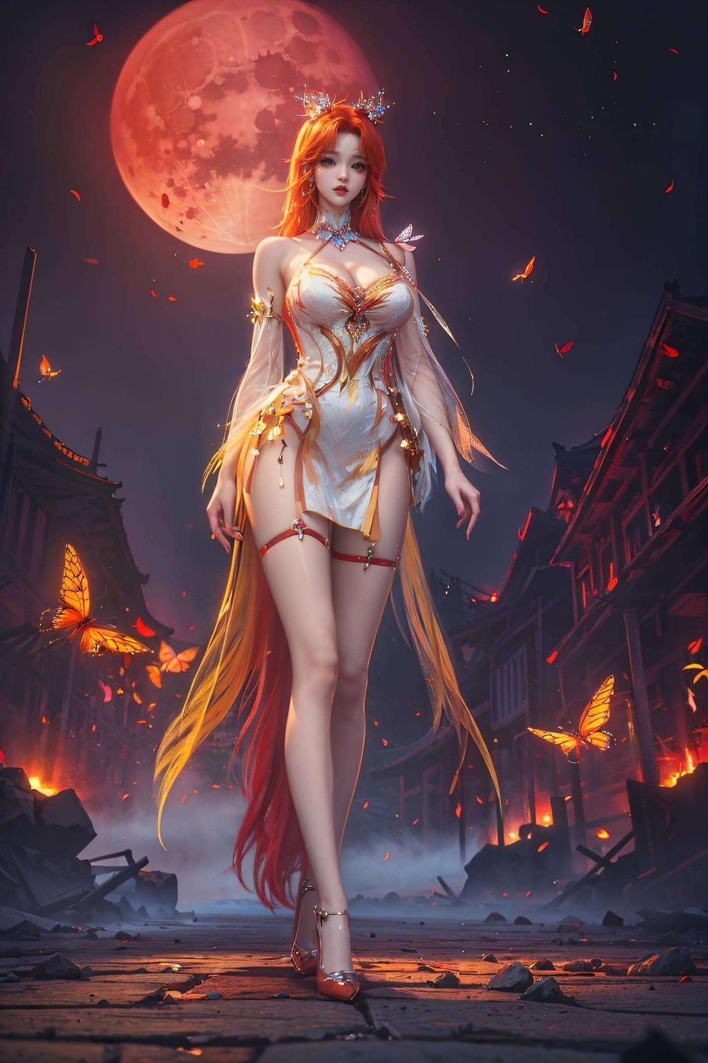 护眼无忧柳七月黑裙映衬幽雅