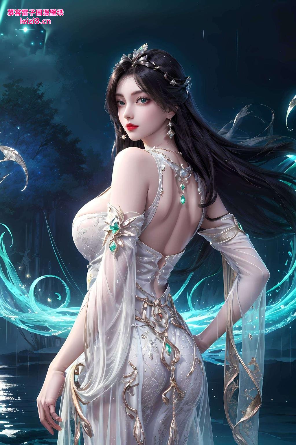 护眼无忧艺术相伴！这款2k高清柳神精美壁纸