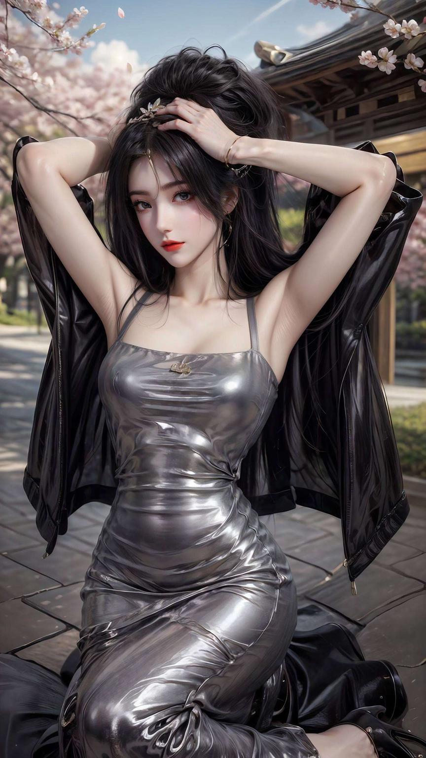 今天给大家带来一款超酷的黑衣柳神壁纸包！高清大图各位动漫迷们