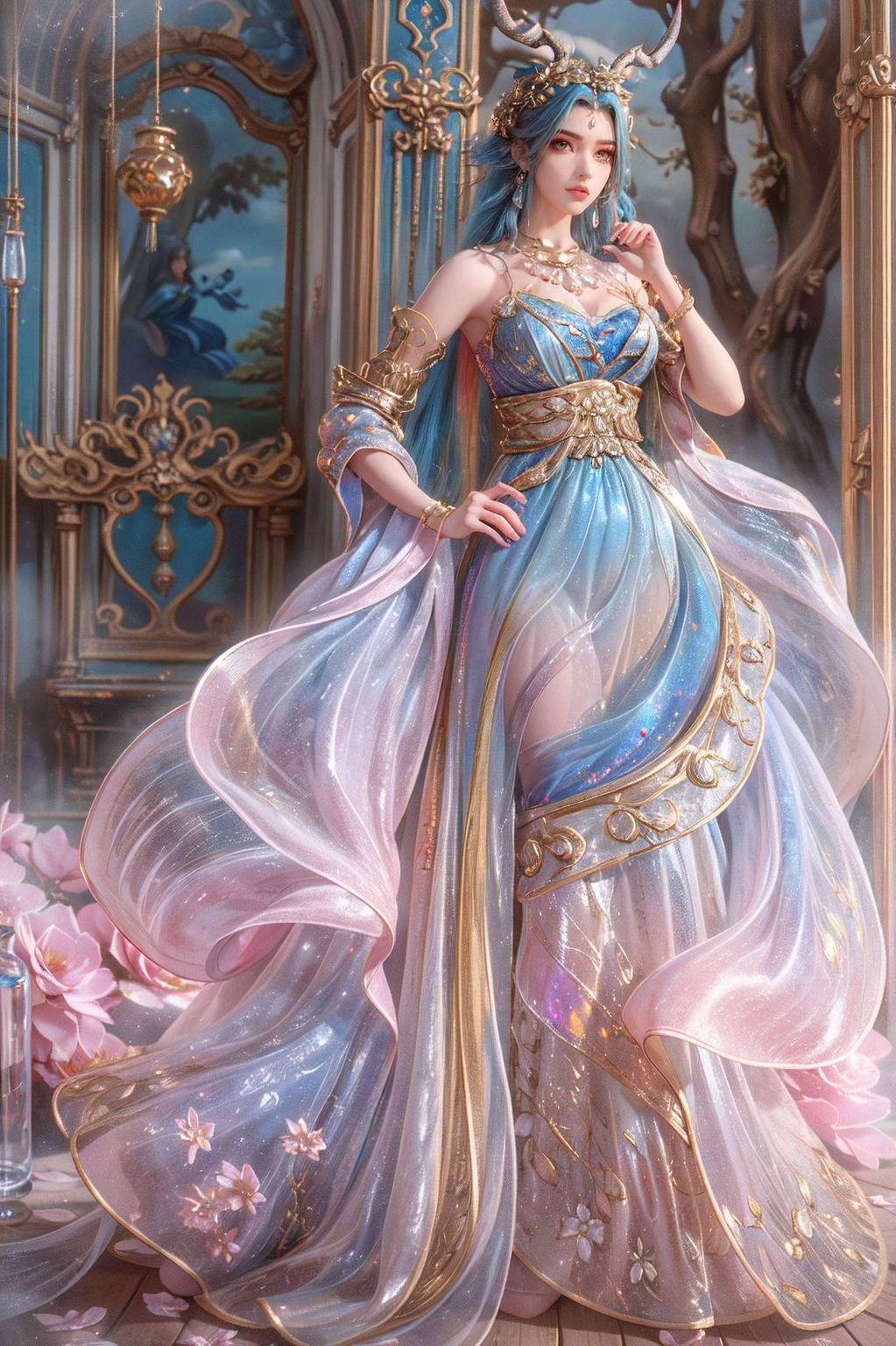 龙女真人风采尽显美得让人心动！