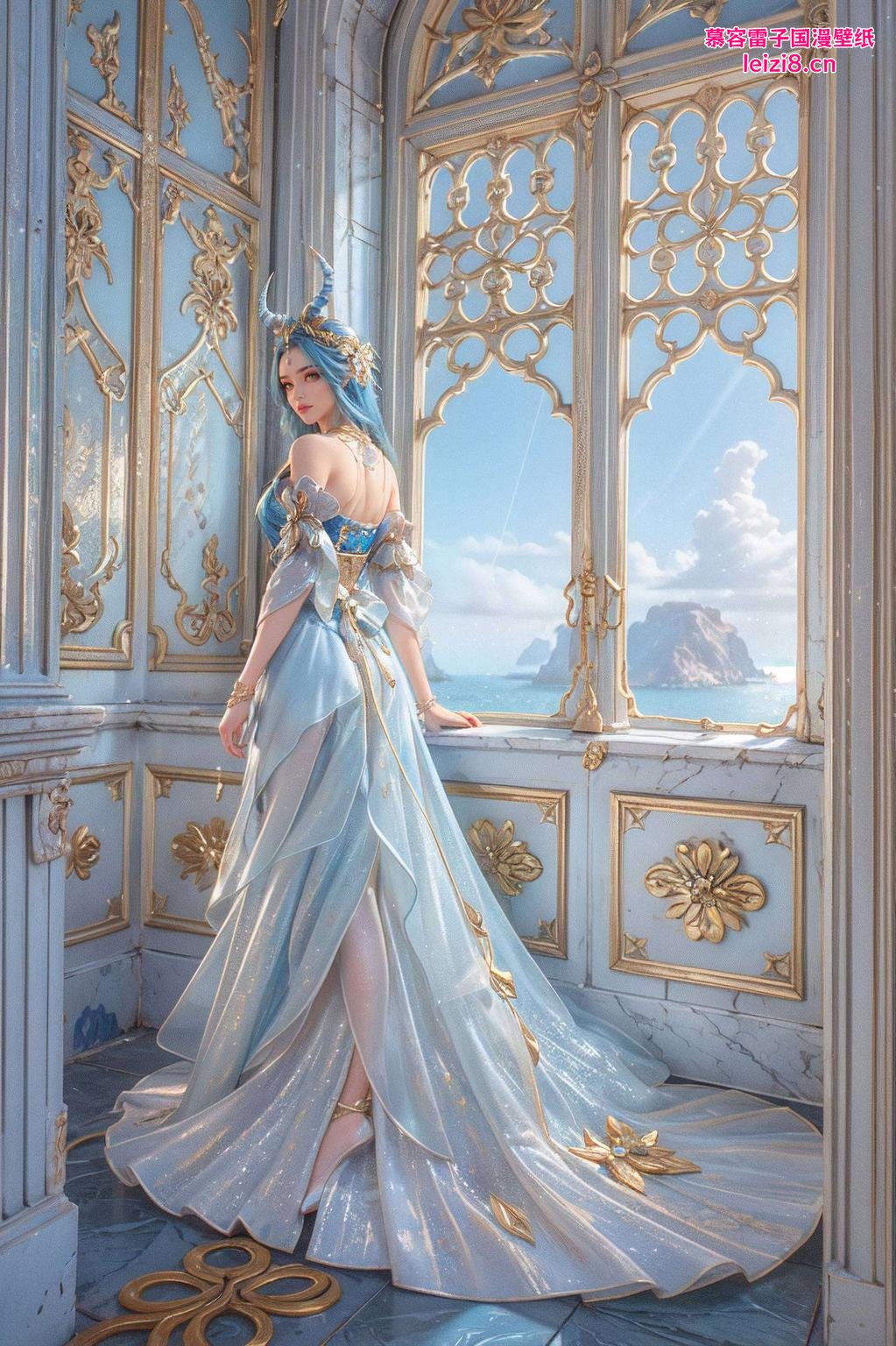 可爱又护眼斗破苍穹里的龙女太吸睛！这款炫彩壁纸