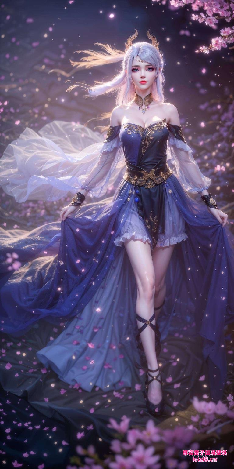 古风插画入境中洛璃唯美壁纸