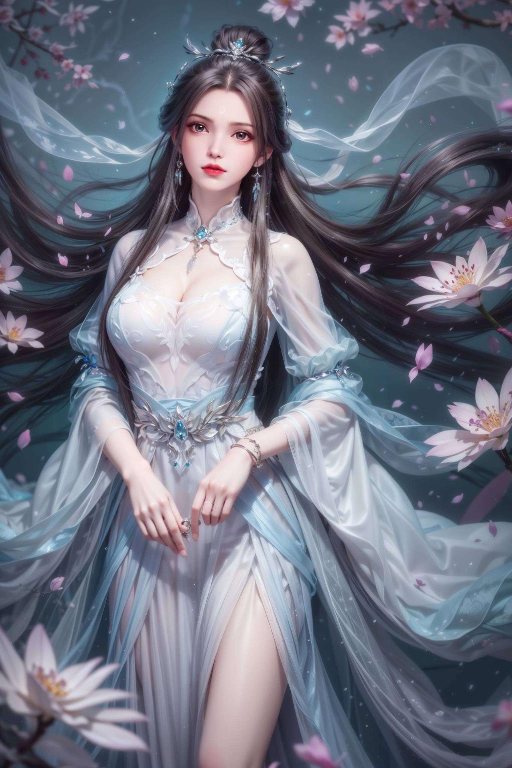 这款《手机诛仙》陆雪琪游戏壁纸细腻描绘了仙侠之美