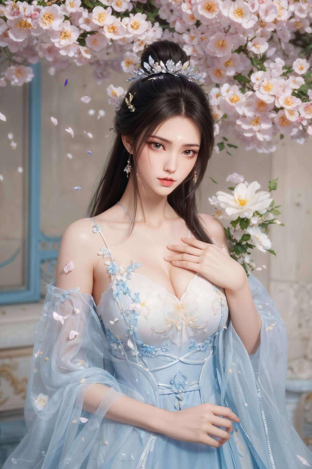 这期的免费壁纸包咱们带来了诛仙3中的高颜值女神——陆雪琪！全身壁纸