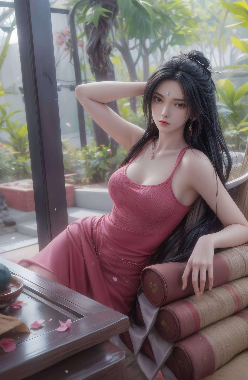 清新的色调与仙侠气质完美结合这款诛仙动画2陆雪琪壁纸