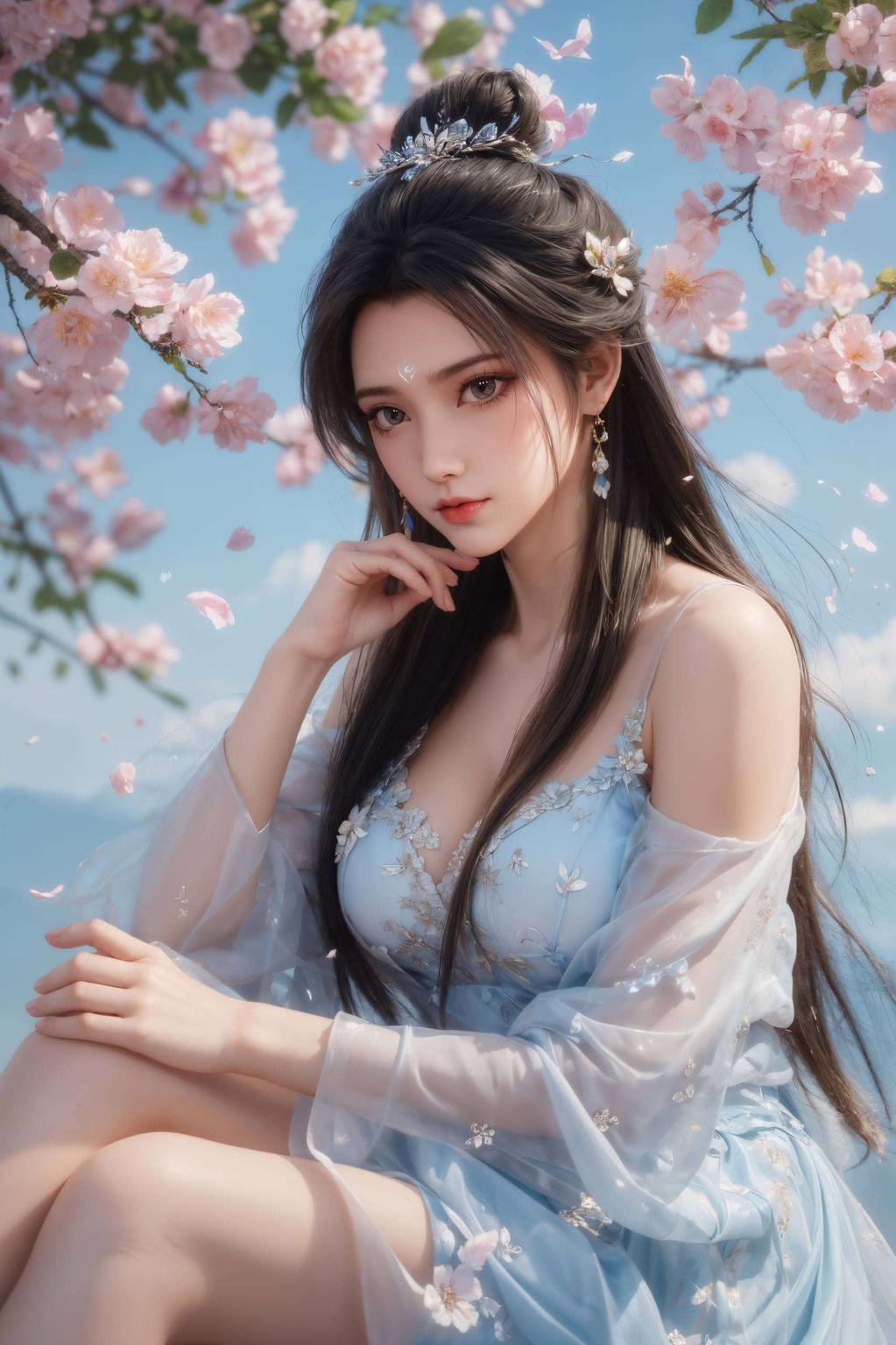 今天给大家带来超清晰、免费的手机简洁壁纸！这款陆雪琪CG游戏壁纸让你的手机瞬间变身艺术品！