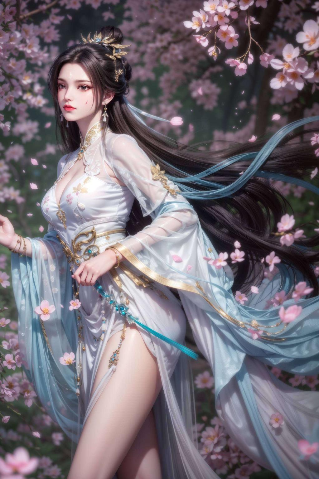 陆雪琪翩翩舞仙侠风情尽显