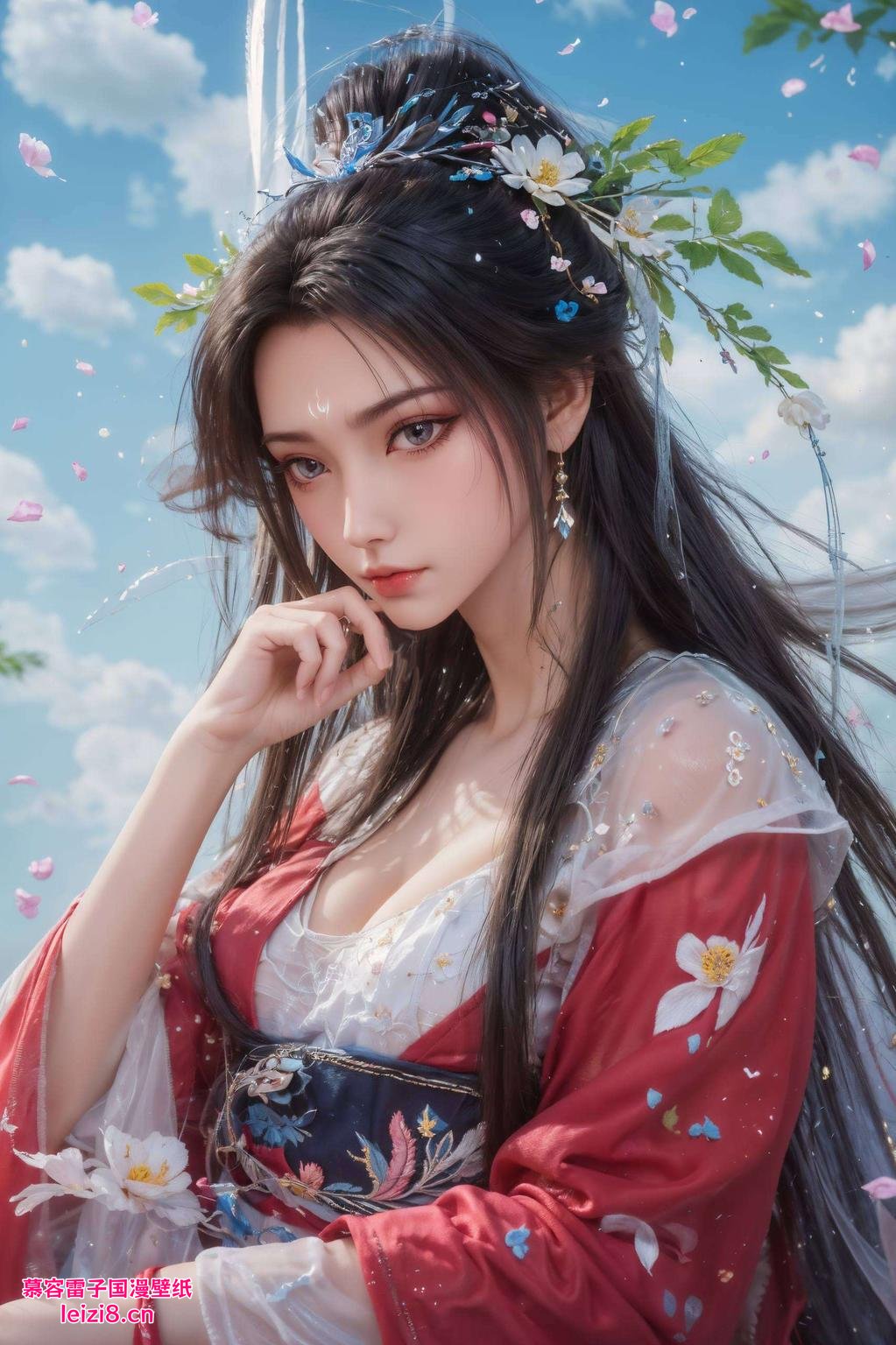 主角是黑化的陆雪琪！这款壁纸神秘氛围十足陆雪琪眼神犀利