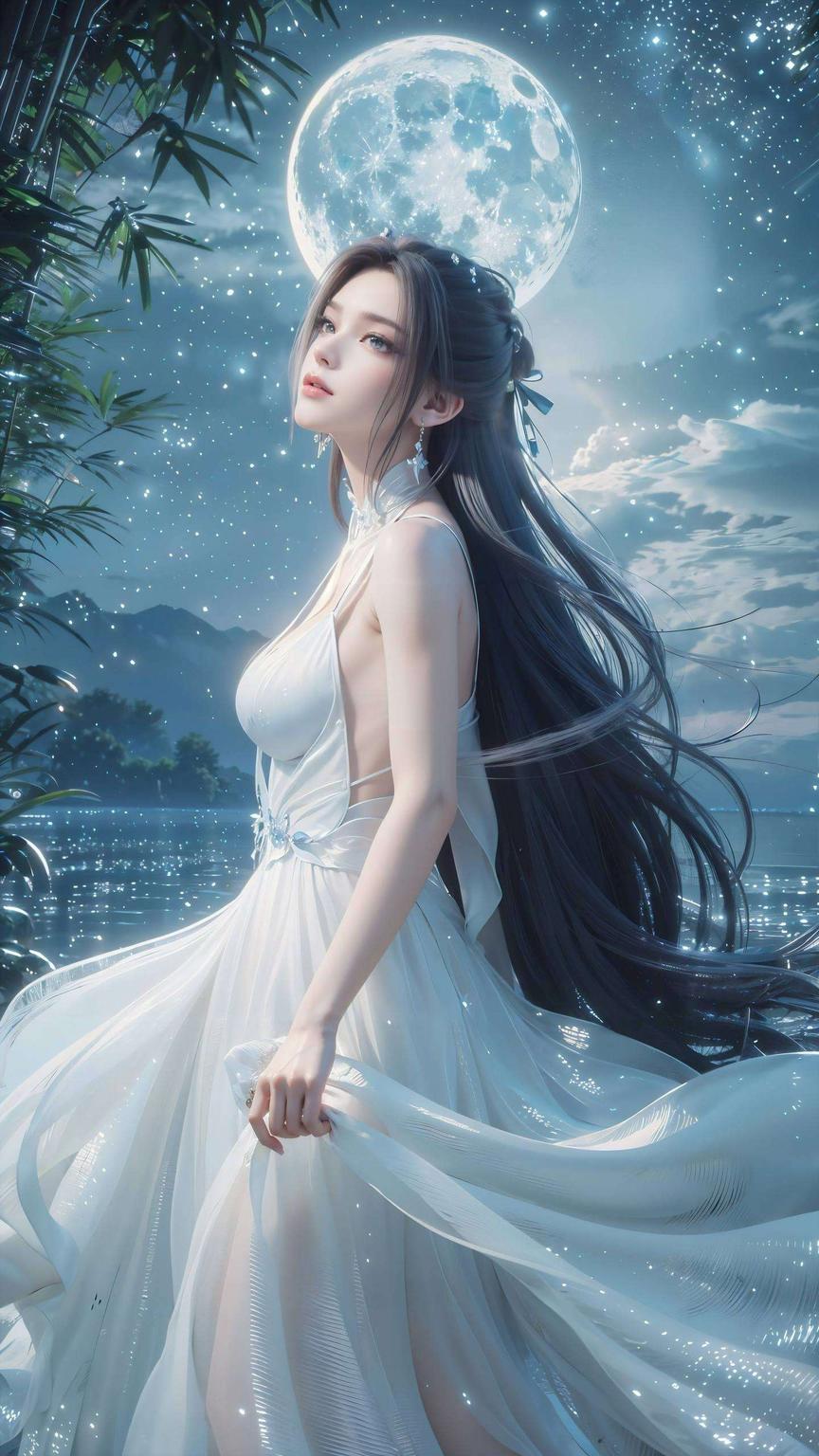 剑眉星目这款《诛仙》中的陆雪琪壁纸