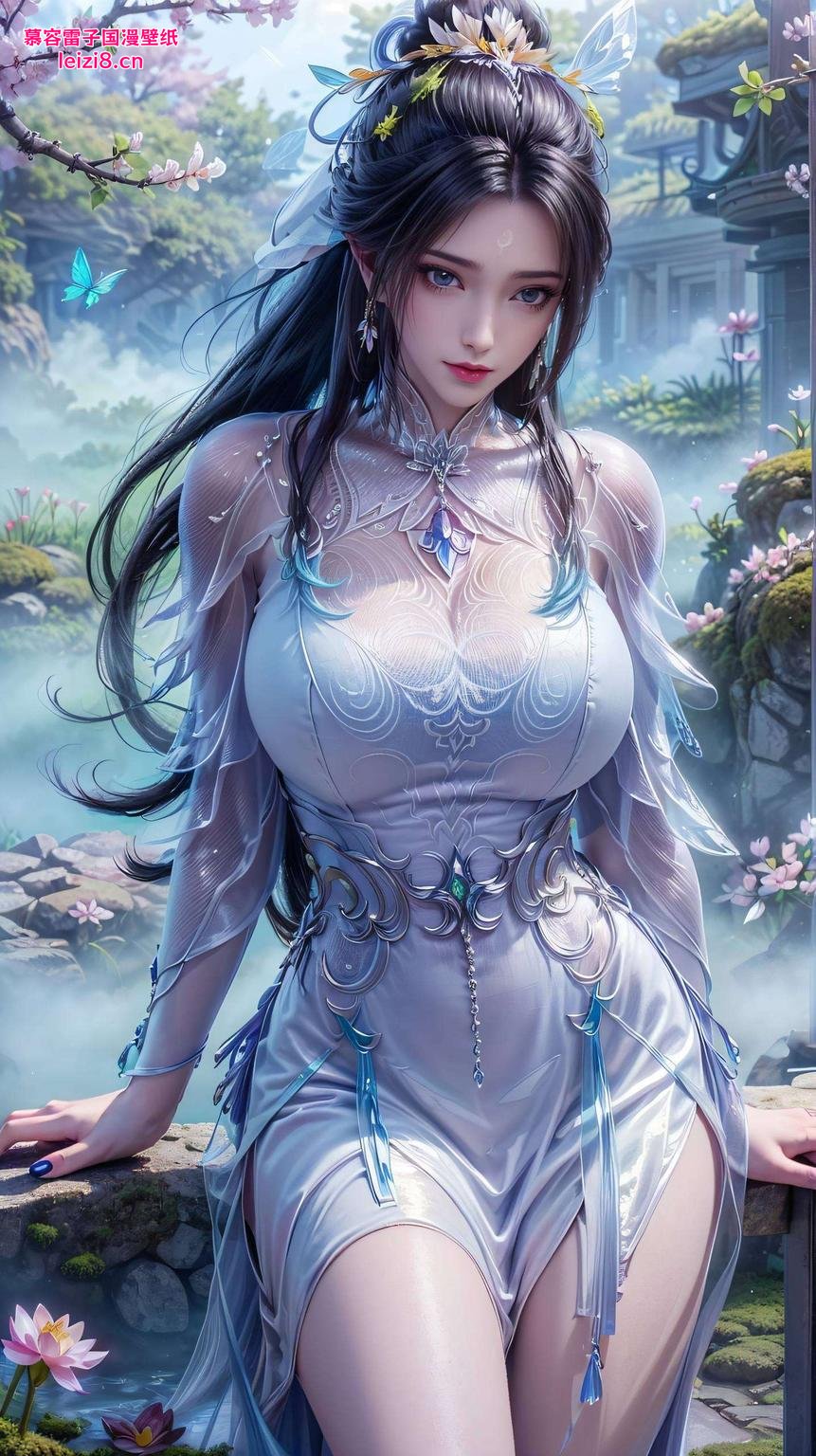 绿色清新简洁中透着仙气