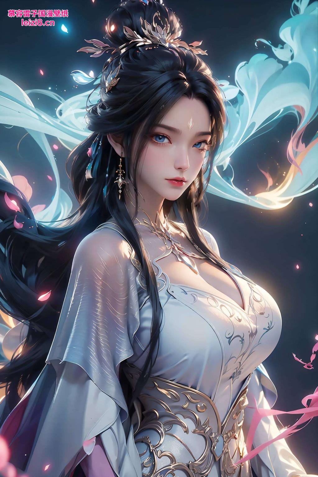 这古风壁纸美爆了！看那陆雪琪的腿宛如壁画中的仙子