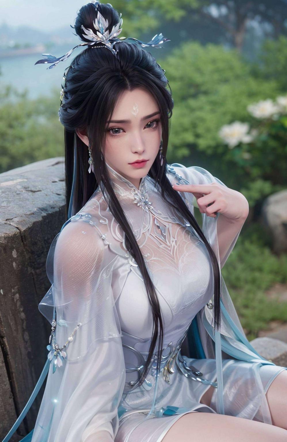 以陆雪琪横版形象为主题