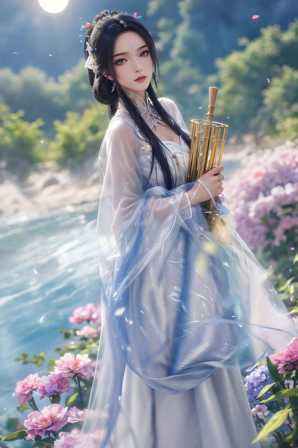 尽显清冷气质这款4k高清游戏壁纸