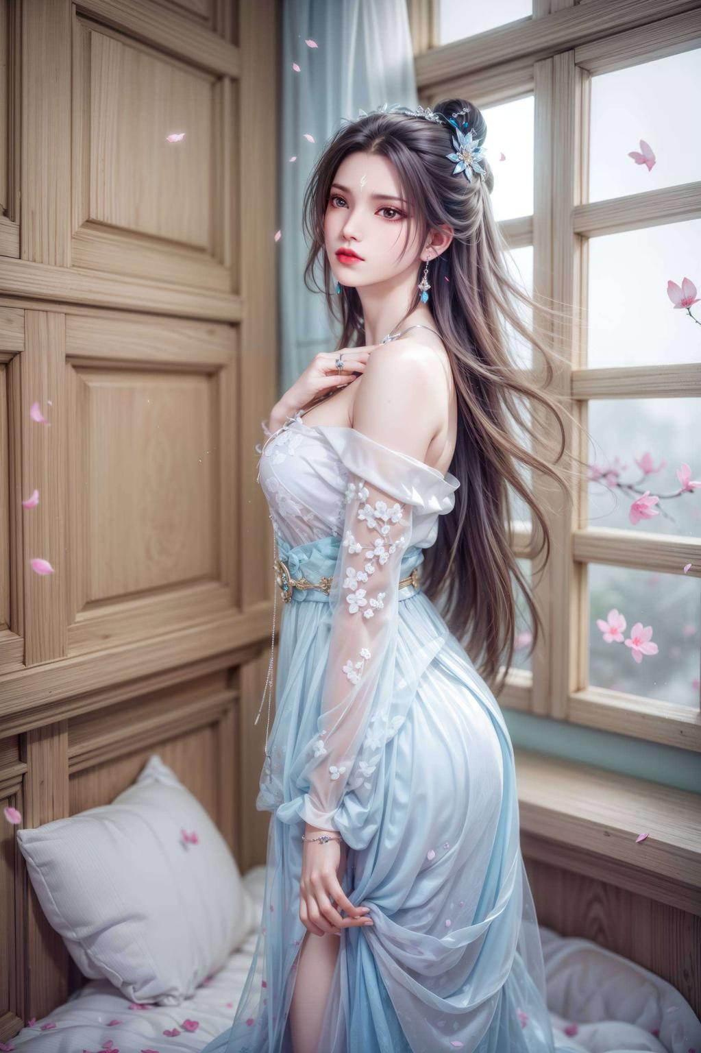 今天给大家带来一组养眼壁纸秀！看这电脑桌面上的陆雪琪让你的电脑瞬间变身为视觉盛宴！”