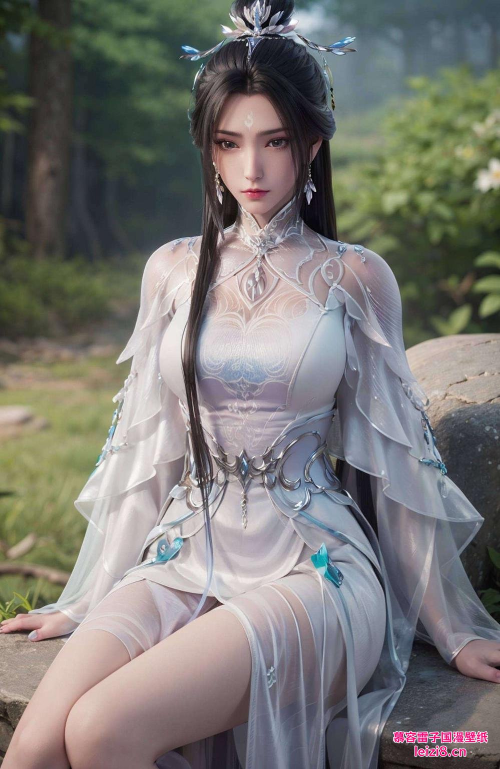 平板壁纸古韵十足一抹清丽壁纸