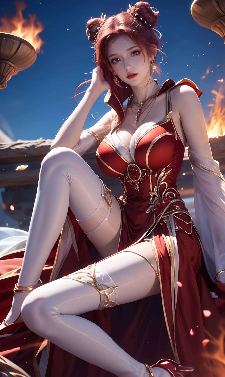 简洁风IPad壁纸马小桃的国漫宝藏