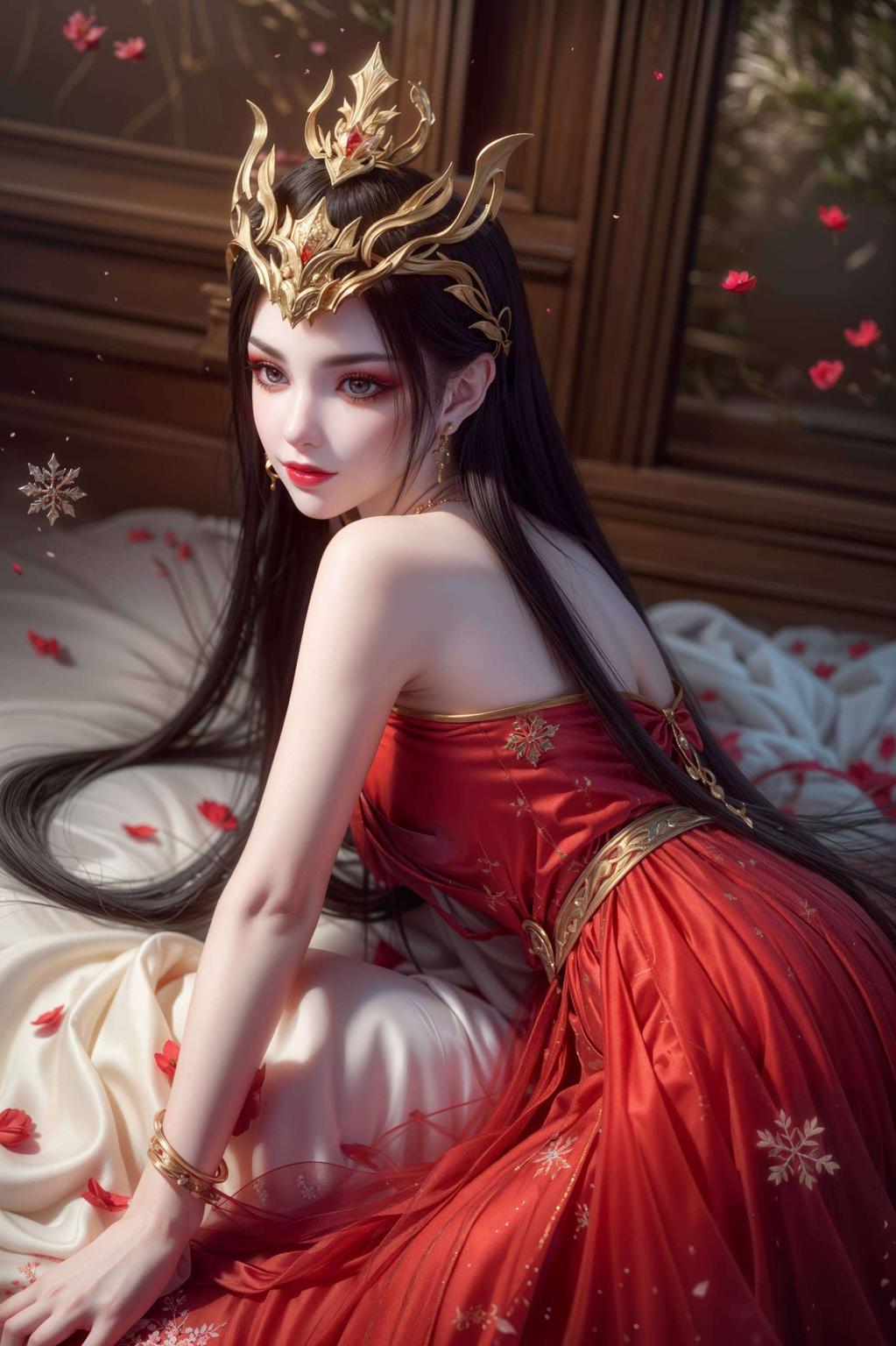 苹果粉色调神秘妖娆