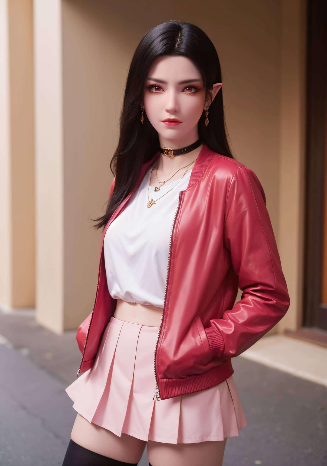 美杜莎眼神深邃鳞片闪耀