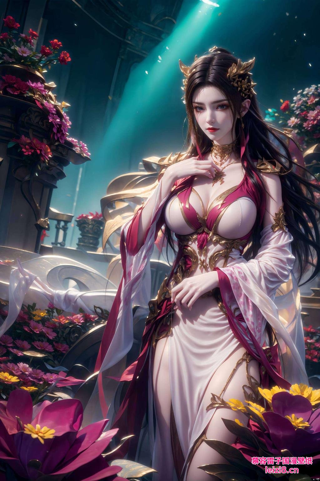 身姿妖娆电脑屏幕瞬间变身神秘炼药世界！