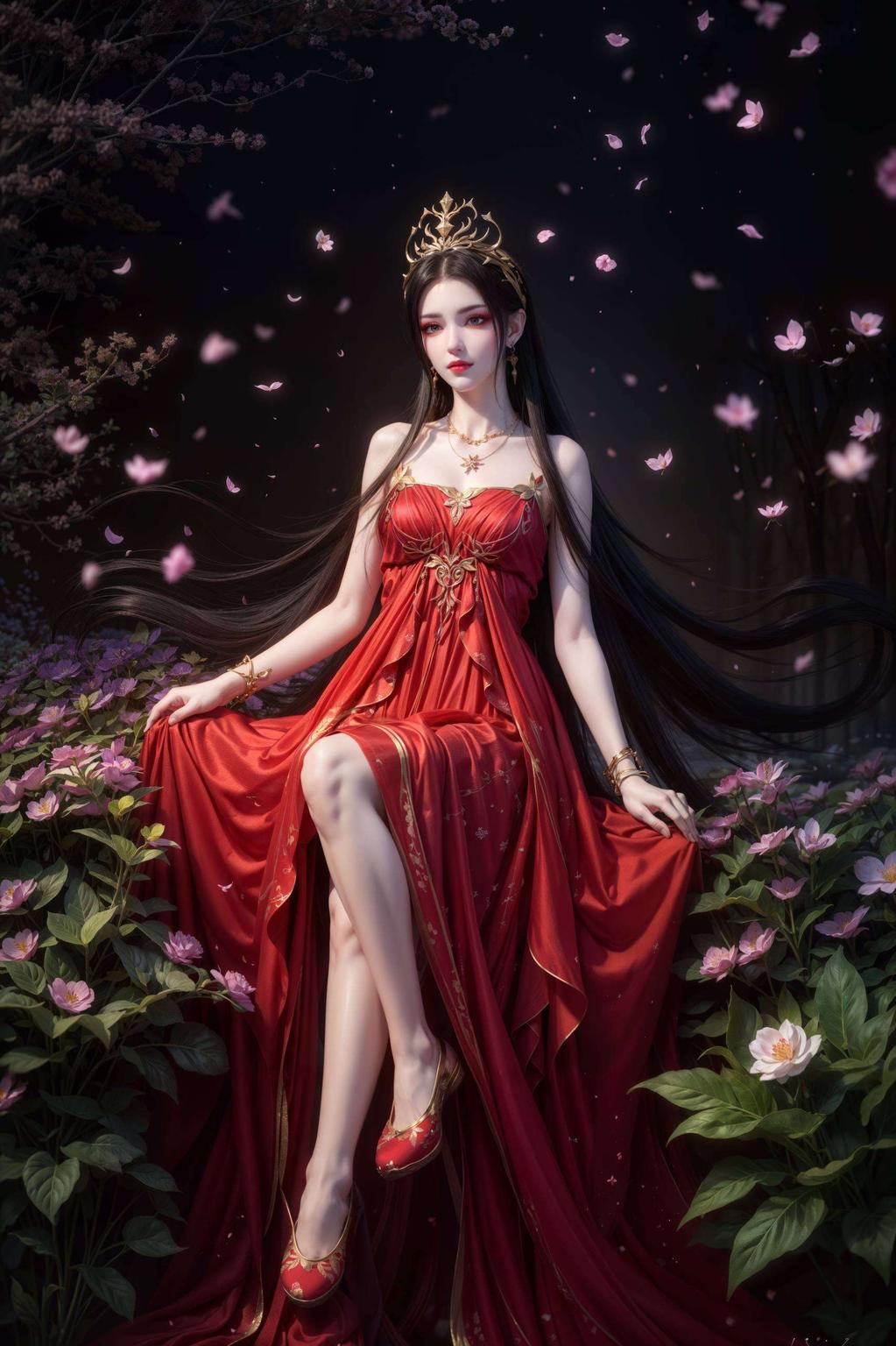 🎉🐍精致细节斗破苍穹里的美杜莎女王也换上了新装！这款新春壁纸