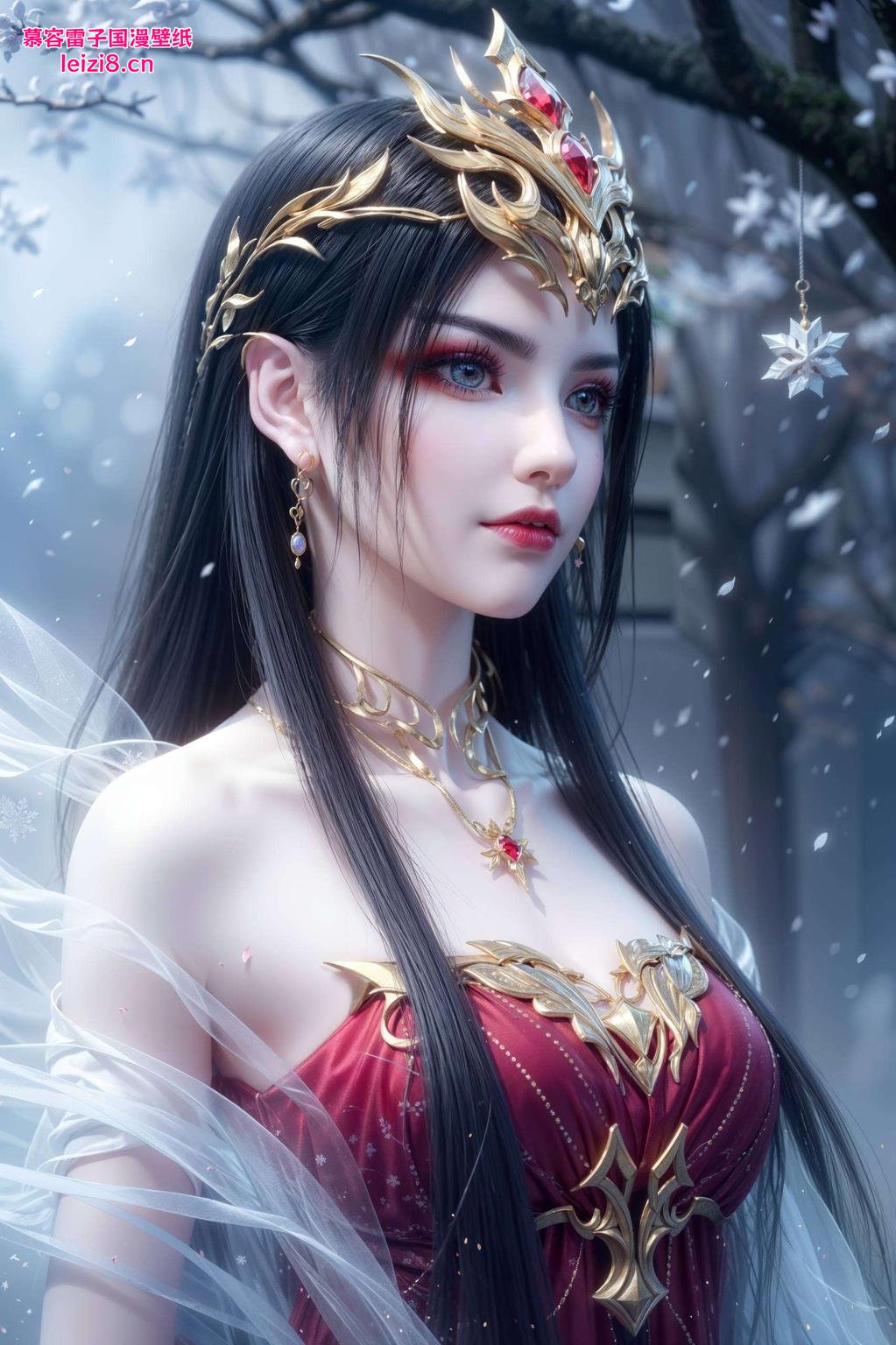 斗破苍穹OL玩家福利来啦！这款1920x1080的美杜莎主题壁纸细节满分