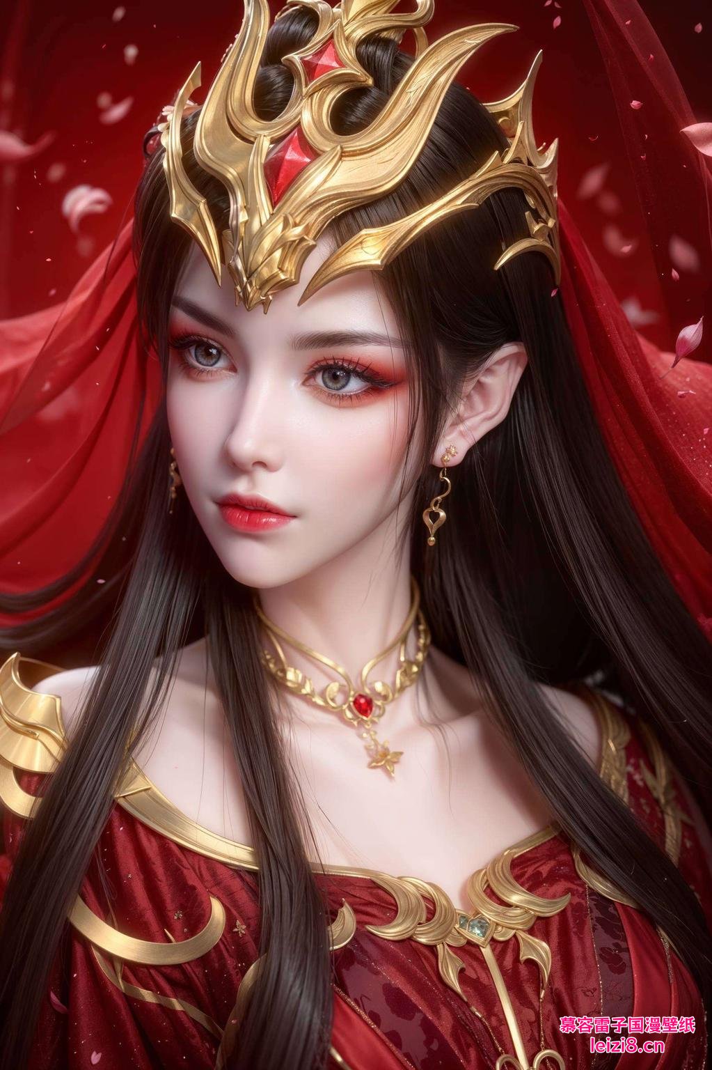 这古风壁纸美呆了！斗破苍穹里的美杜莎女王让你的电脑瞬间变身古风艺术馆