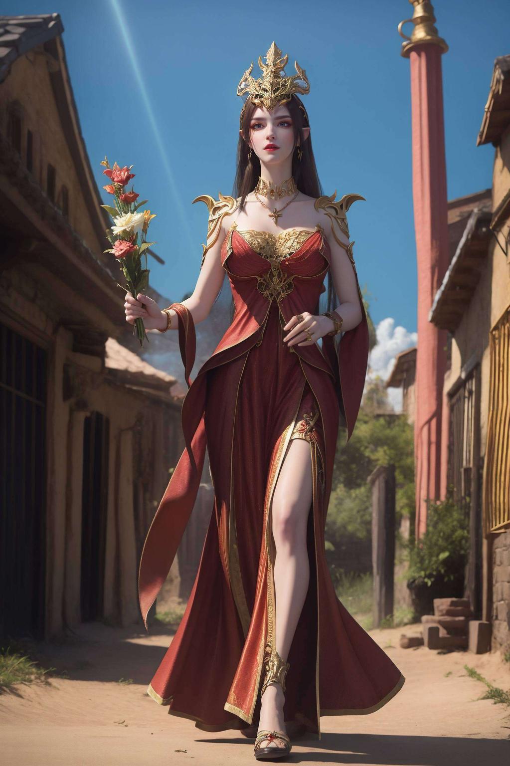 简直把《斗破苍穹》中的美杜莎还原得淋漓尽致！冷艳眼神、蛇发飘逸仿佛下一秒就要破壁而出