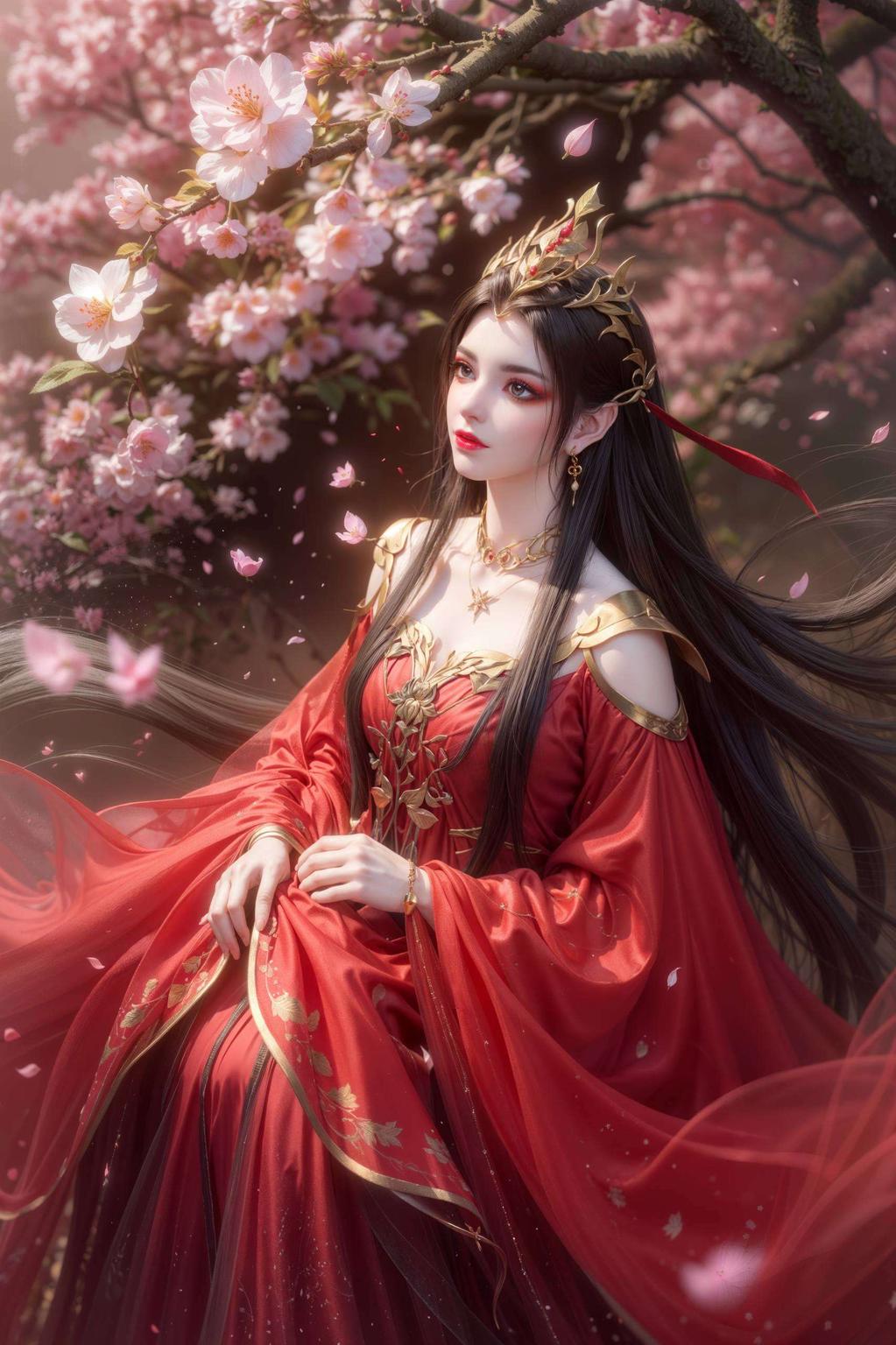 绿色游戏壁纸独特蛇发女神气质