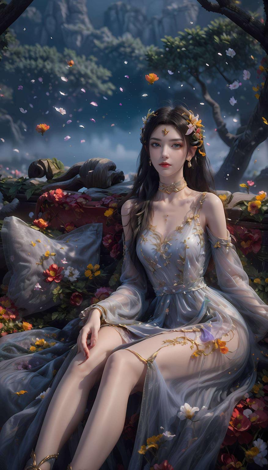 免费壁纸大放送！快来收藏这AI打造的绝美蛇发女妖让你的iPhone壁纸美到没朋友！