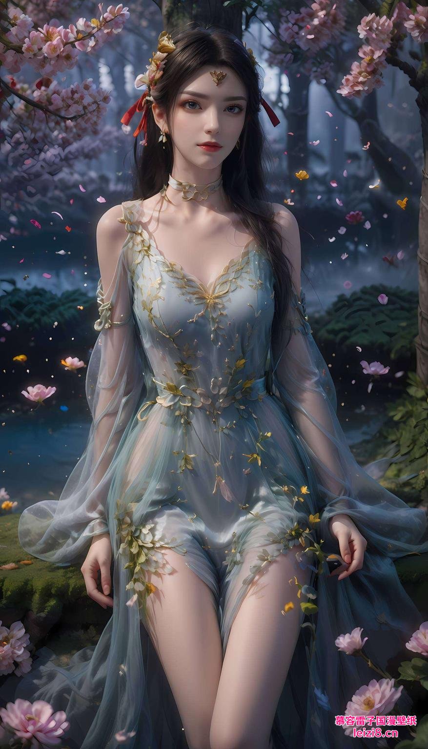 斗破苍穹里的彩鳞风采4K全屏壁纸