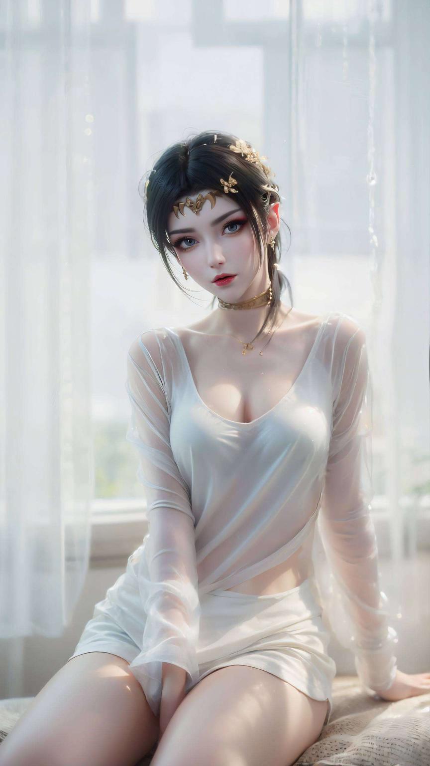 蛇发飘逸冷艳霸气