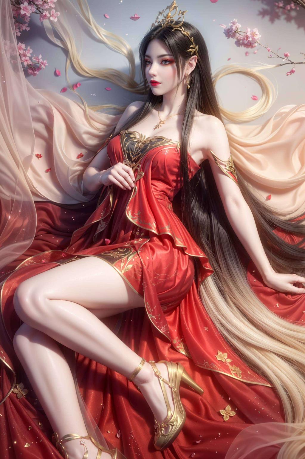 细节精致这款高清美杜莎侧脸壁纸