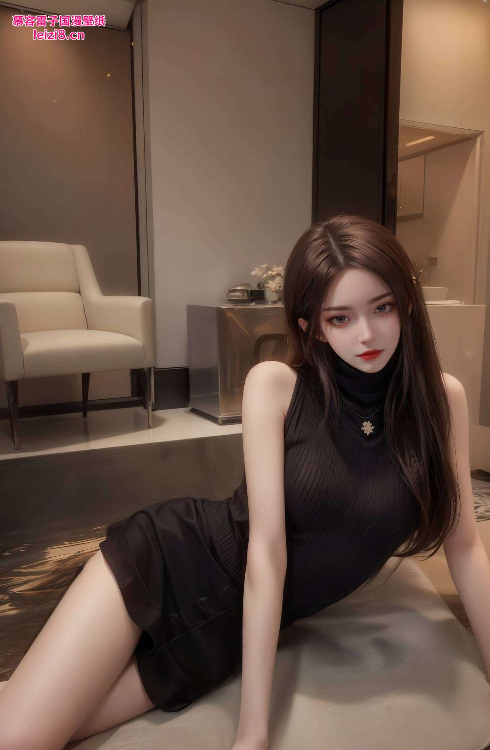 发丝飘动美杜莎超帅动态壁纸