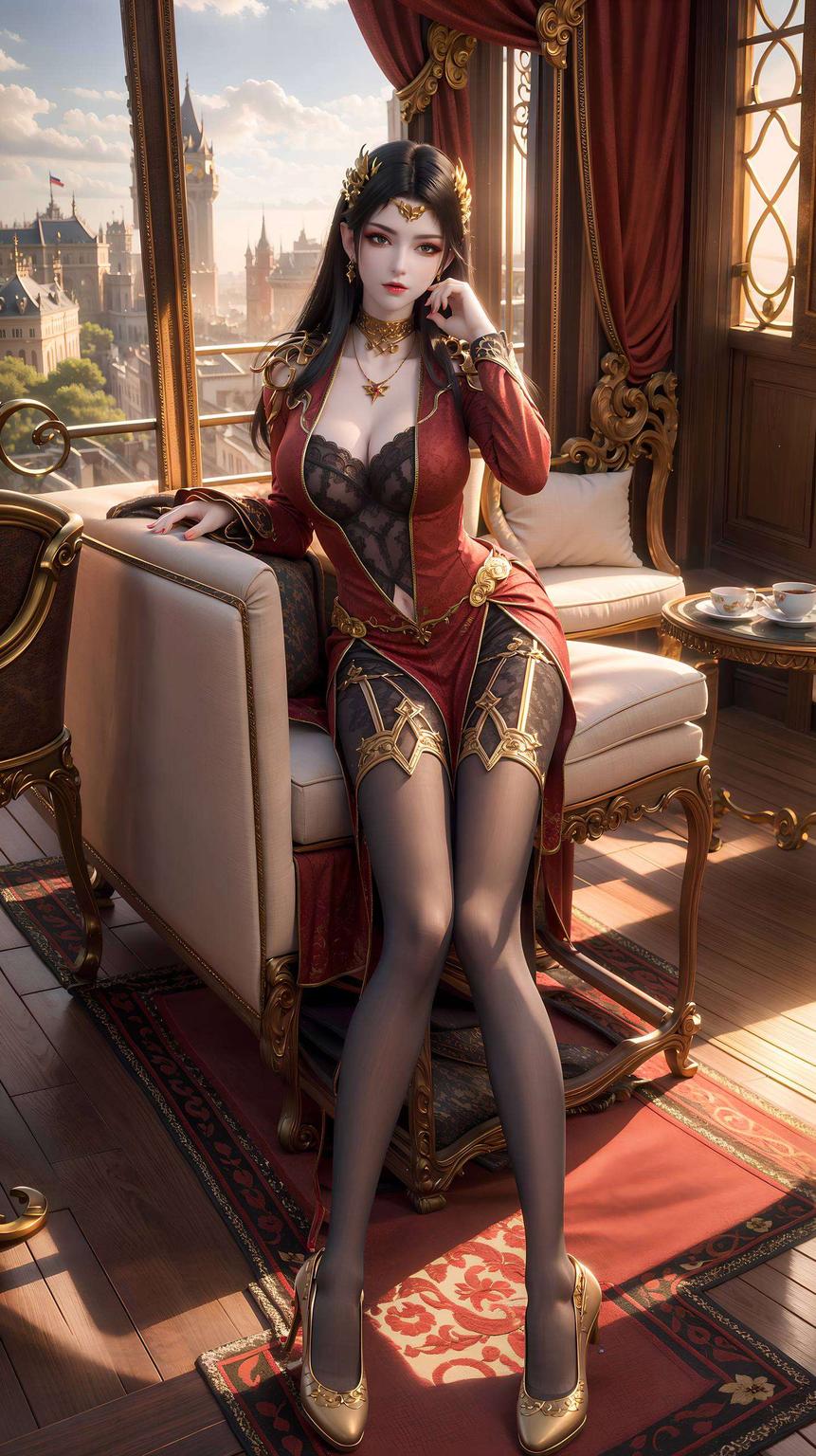 高清壁纸秀出绝美风采！绿宝石眼眸美杜莎的神秘魅力