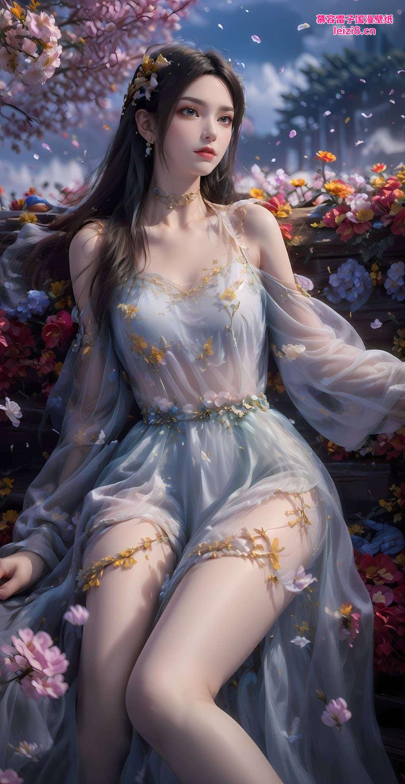 美的窒息！这款超精致古风漫画壁纸蛇发飘逸