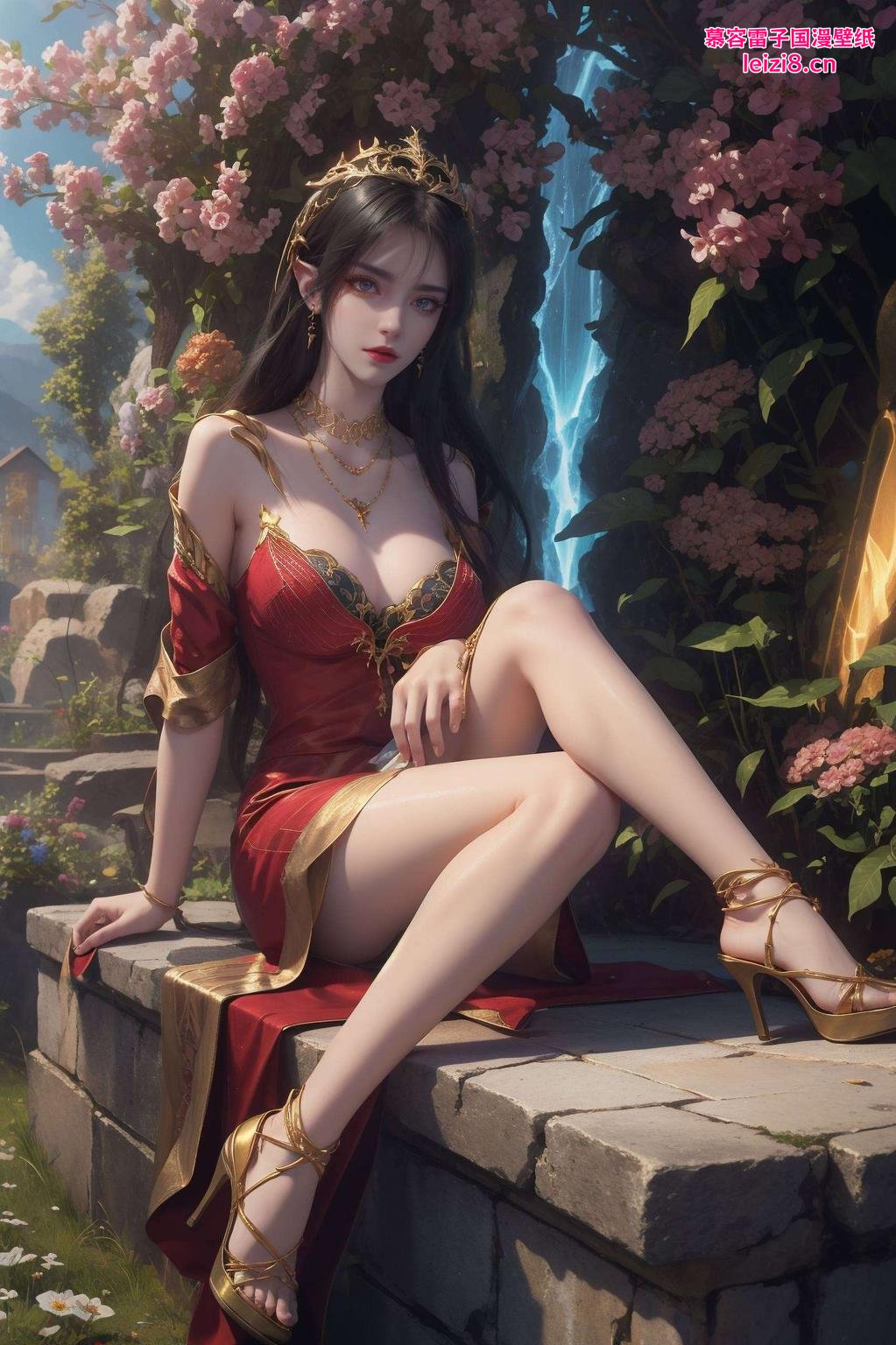 身穿华丽蛇鳞衣仿佛要从屏幕中破壁而出