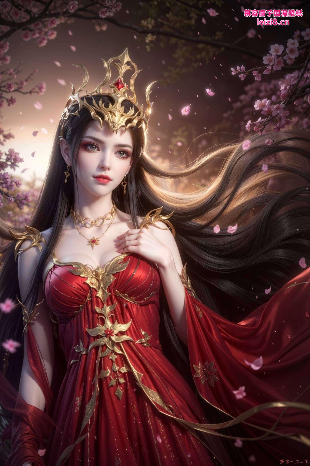 蛇女王美艳动人电脑桌面瞬间升级