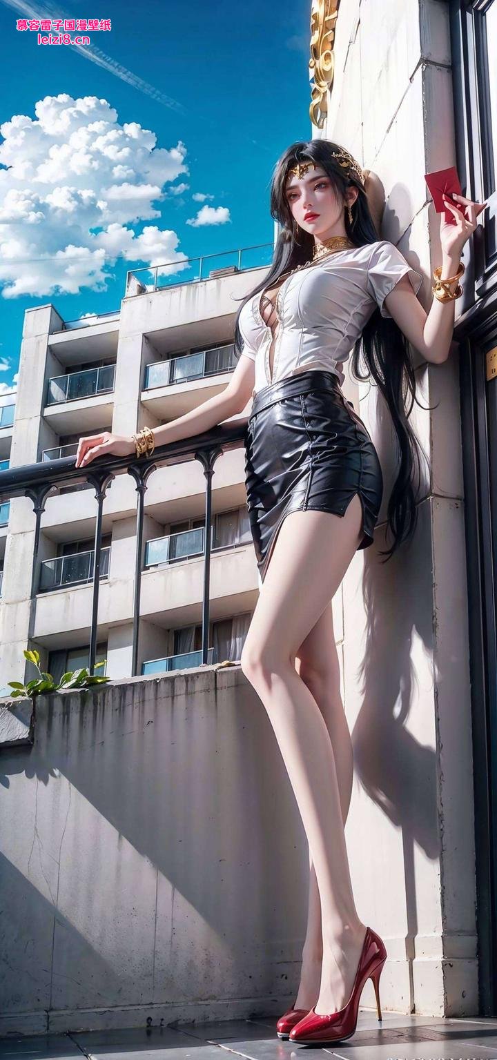 蛇发飘逸映奇幻美杜莎壁纸超清4K