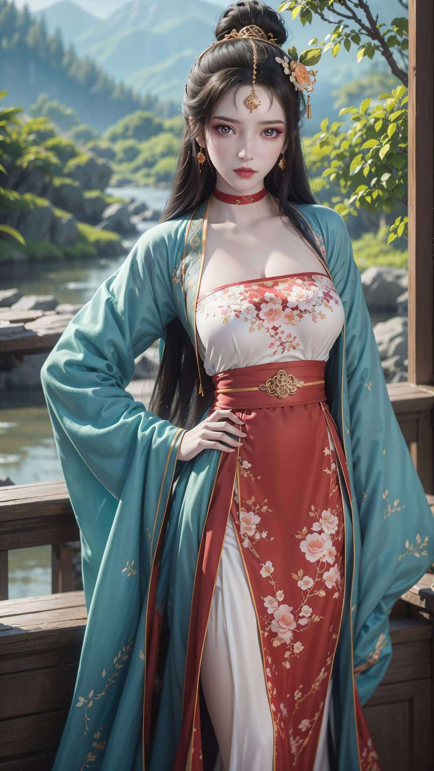 AI素材灵动呈现墨云舞动