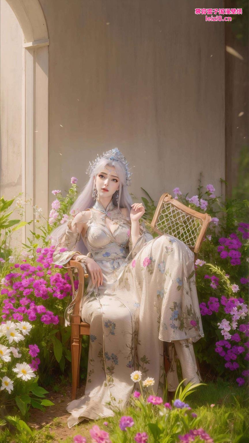 宁雨蝶美图裸妆高清动漫壁纸