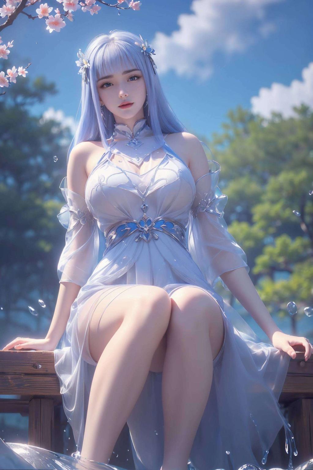 主角宁雨蝶戏份多多！清新的色调