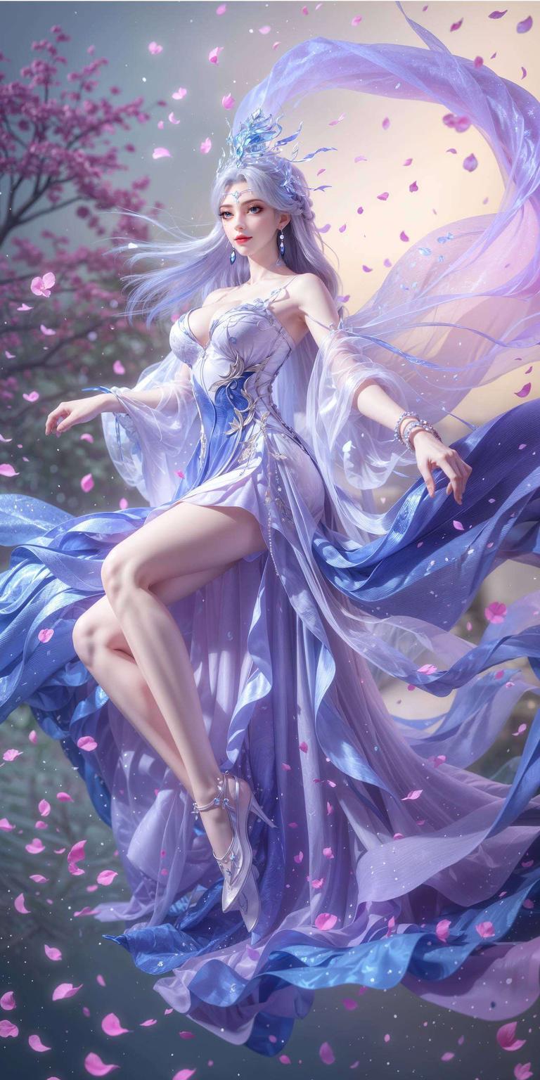 高清壁纸映彩霞宁雨蝶翩翩舞