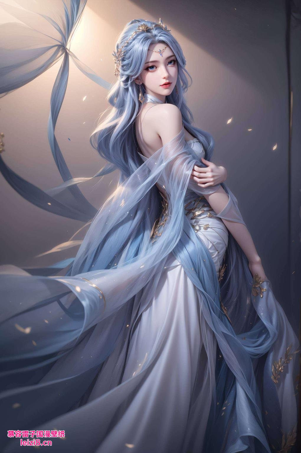 壁纸中眼神坚定