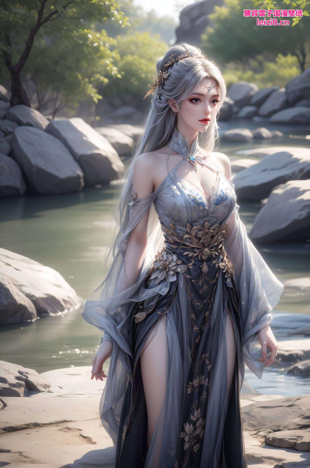 静态游戏壁纸宁雨蝶冰床轻舞