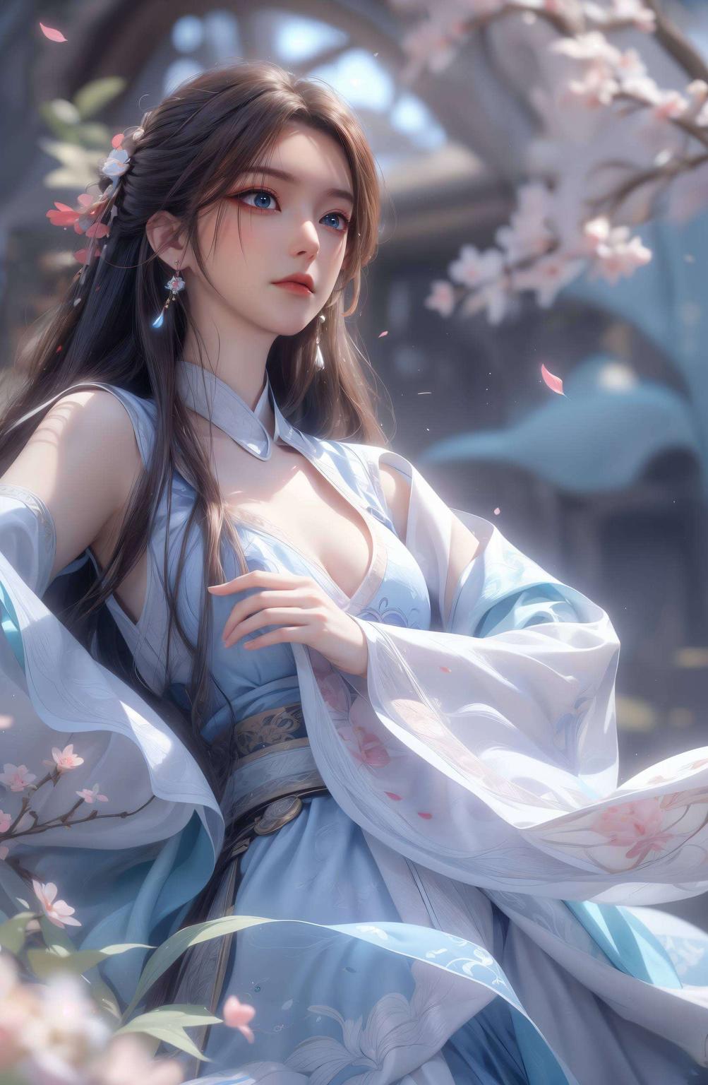 花瓣细腻独特的气质