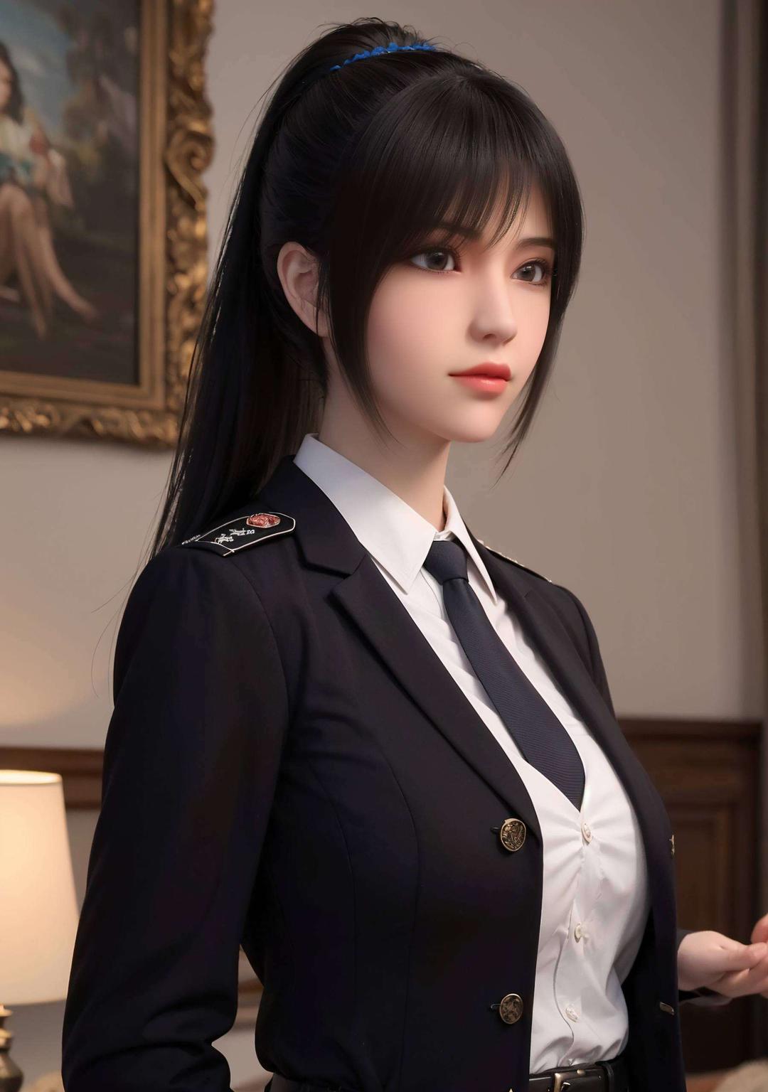 完美世界雄兵连的琪琳ins风满满