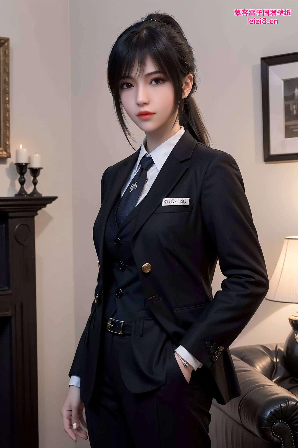 完美像素每一帧都是视觉盛宴！快来收藏这款雄兵连女神的壁纸